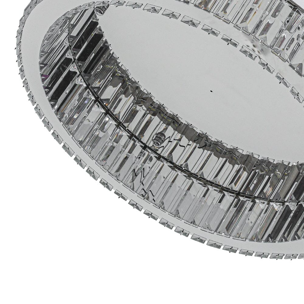 50cm Dia Modern Round Crystal Ceiling Light Living and Home 