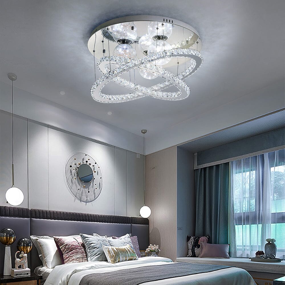 Accent Crystal Chandelier LED Pendant Light Living and Home 