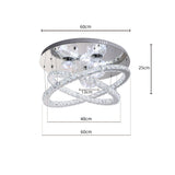 Accent Crystal Chandelier LED Pendant Light Living and Home 