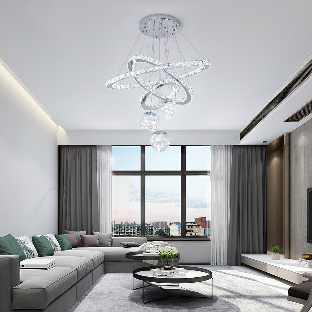 Accent Crystal LED Pendant Light Living and Home 