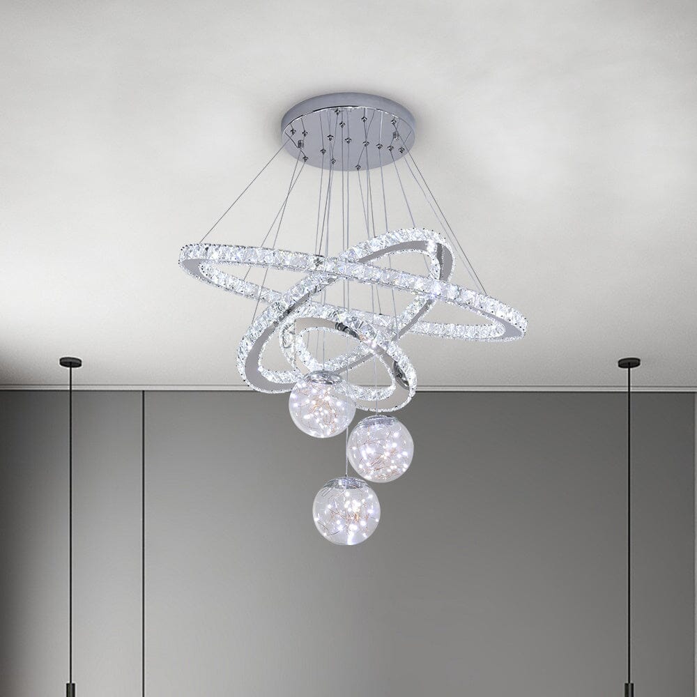 Accent Crystal LED Pendant Light Living and Home 