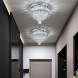 Elegant Crystal Round Ceiling Light Living and Home 