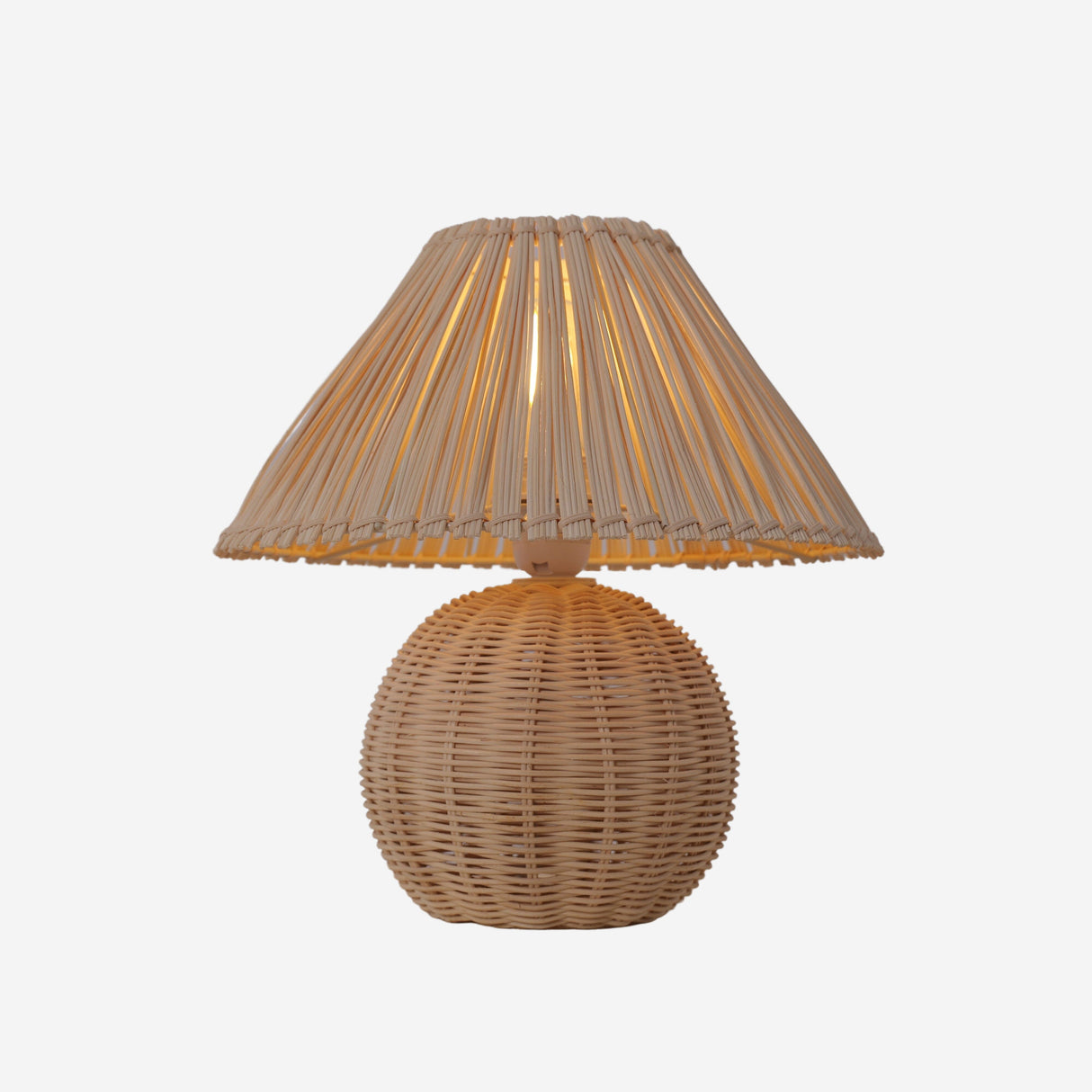 Lightsin Eco-friendly Handwoven Rattan Table Lamp Lightsin UK 