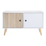 Luxe 2-Door TV Cabinet with Round Handles Living and Home 