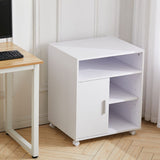 Premium Large Printer Stand with Doors Living and Home 