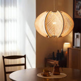 Lightsin Handcrafted Wooden LED Pendant Light with Modern Style Lightsin™ 