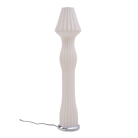 104cm H Modern White LED Novelty Floor Lamp Chrome Base Floor Lamps Living and Home 