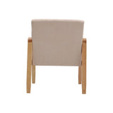 Wooden Armchair Upholstered Occasional Chair Lounge Chairs Living and Home 