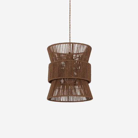 Lightsin Artisanal Handwoven Eco-Friendly Circular Pendant Light Lightsin UK 