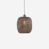 Lightsin Geometric Black Bamboo Pendant Light Lightsin UK 