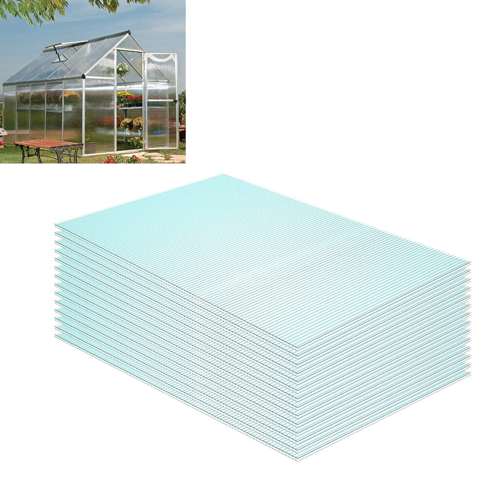 Livingandhome Clear Polycarbonate Sheets for Greenhouse Covering Living and Home 