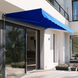 Manual Shelter Retractable Patio Awning Patio Awnings Living and Home 