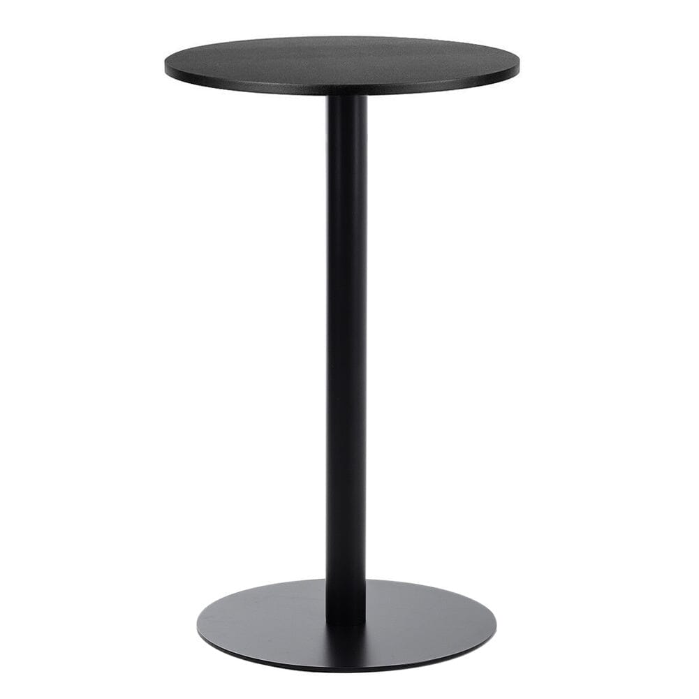 Industrial Style Round Table Base Single Pedestal Table Leg Black Living and Home 