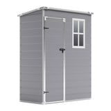 Livingandhome Plastic Outdoor Garden Tool Shed Living and Home 