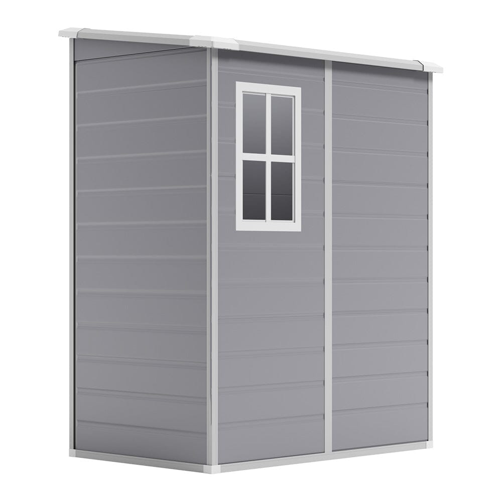 Livingandhome Plastic Outdoor Garden Tool Shed Living and Home 