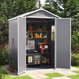 Plastic Outdoor Garden Storage Shed Living and Home 