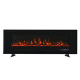 50/60 inch Wall Mounted Electric Fireplace With Overheat Protection Wall Mounted Fireplaces Living and Home 