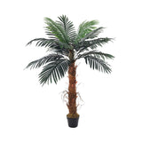 48 inch Artificial Palm Tree with Pot Simulated Plant Decor Artificial Plants Living and Home 