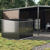 Gardens Plan Galvanized Steel Bicycle Storage Shed Living and Home 