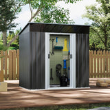 Galvanized Steel Acrylic Storage Shed Living and Home 