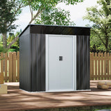 Galvanized Steel Acrylic Storage Shed Living and Home 