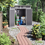 Outdoor Plastic Garden Storage Shed Living and Home 