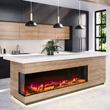 3-Sided Smart Electric Fireplace Living and Home 