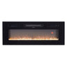 Modern Electric Fireplace TV Stand with Adjustable Flames and Stylish Storage Living and Home 