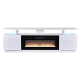 Elegant and Functional Electric Fireplace TV Stand with Modern Features Living and Home 