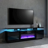 Elegant and Functional Electric Fireplace TV Stand with Modern Features Living and Home 