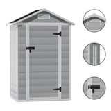 Outdoor Plastic Garden Storage Shed Living and Home 