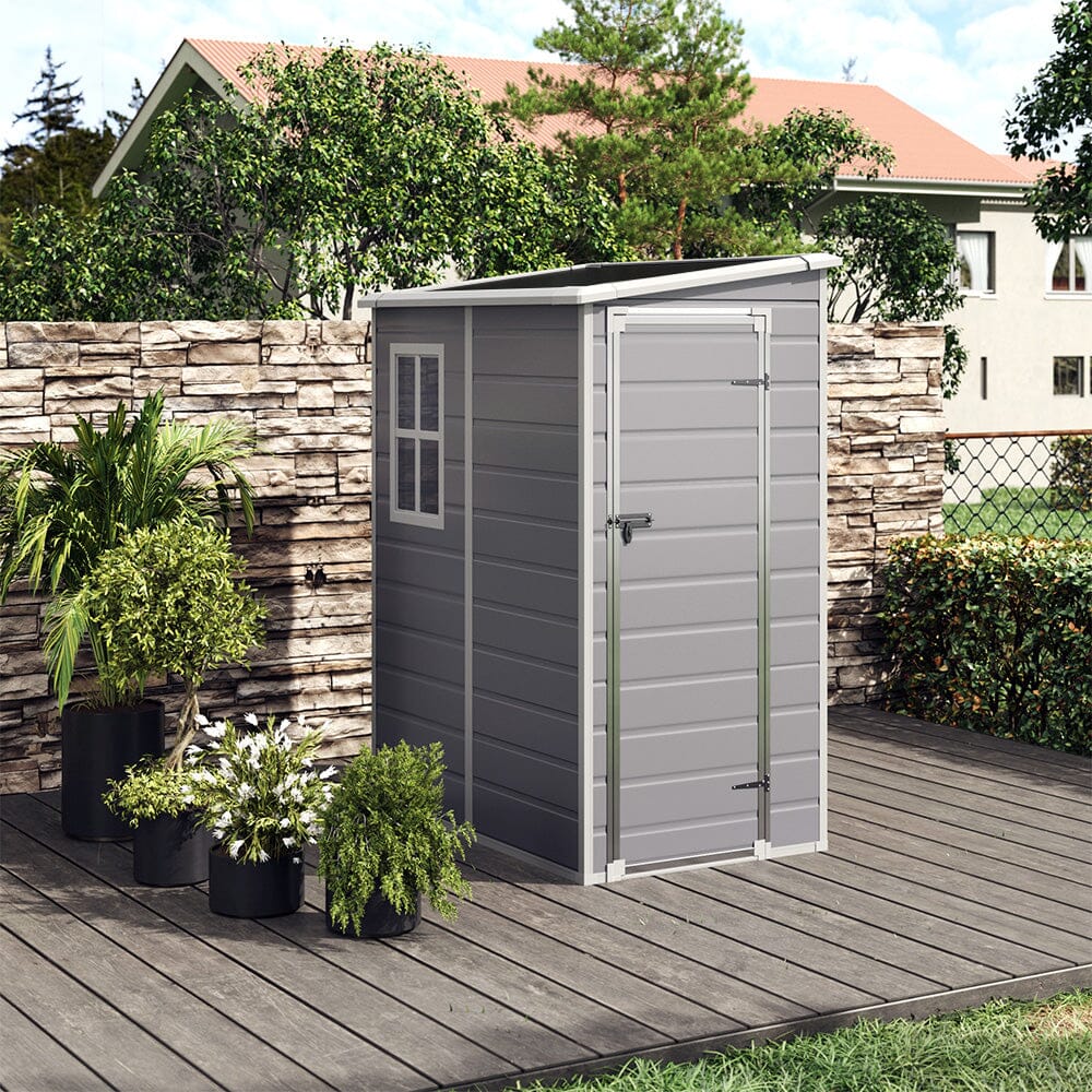 Outdoor Plastic Garden Storage Shed Living and Home Style B Large(Size Door) 