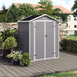 Outdoor Plastic Garden Storage Shed Living and Home Style A Large 