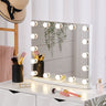 50cm W Rectangle Hollywood LED Lighted Cosmetic Mirror LED Make Up Mirrors Living and Home 