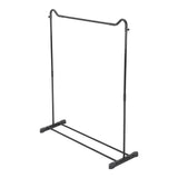 Freestanding Black Metal Garment Rack Living and Home 