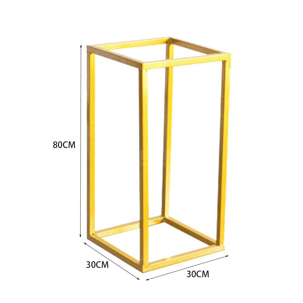 Metal Column Flower Stand for Wedding Decoration Can be Disassembled Plant Stands & Shelves Living and Home 