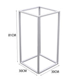 Metal Column Flower Stand for Wedding Decoration Can be Disassembled Plant Stands & Shelves Living and Home 