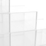 12 Pack Clear Plastic Shoe Storage Boxes Storage Boxes Living and Home 