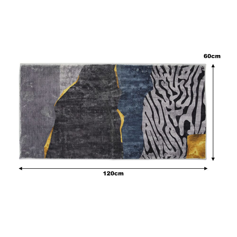 Modern Abstract Faux Cashmere Indoor Area Rug Rugs Living and Home 