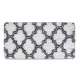 Modern Grey and White Geometric Indoor Shag Area Rug Rugs Living and Home 60cm W x 120cm L 