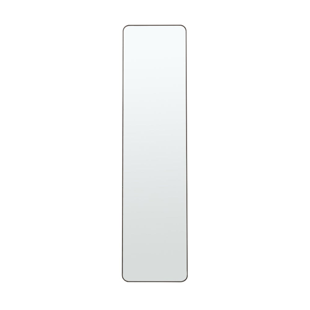 160cm H Black Modern Rectangular Metal Floor Mirror Wall Mirrors Living and Home 