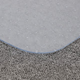 120 cm W PVC Clear Non-Slip Office Chair Desk Mat Floor Carpet Floor Protector Office Accessories Living and Home 