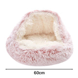 Soft Plush Pet Bed for Cats and Dogs Living and Home 