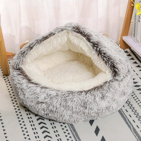 Soft Plush Pet Bed for Cats and Dogs Living and Home 