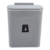 9L Compost Bin Hanging Trash Can With Inner Bucket Kitchen Waste Bins Living and Home 