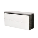 Padded Shoe Storage Bench Benches Living and Home 