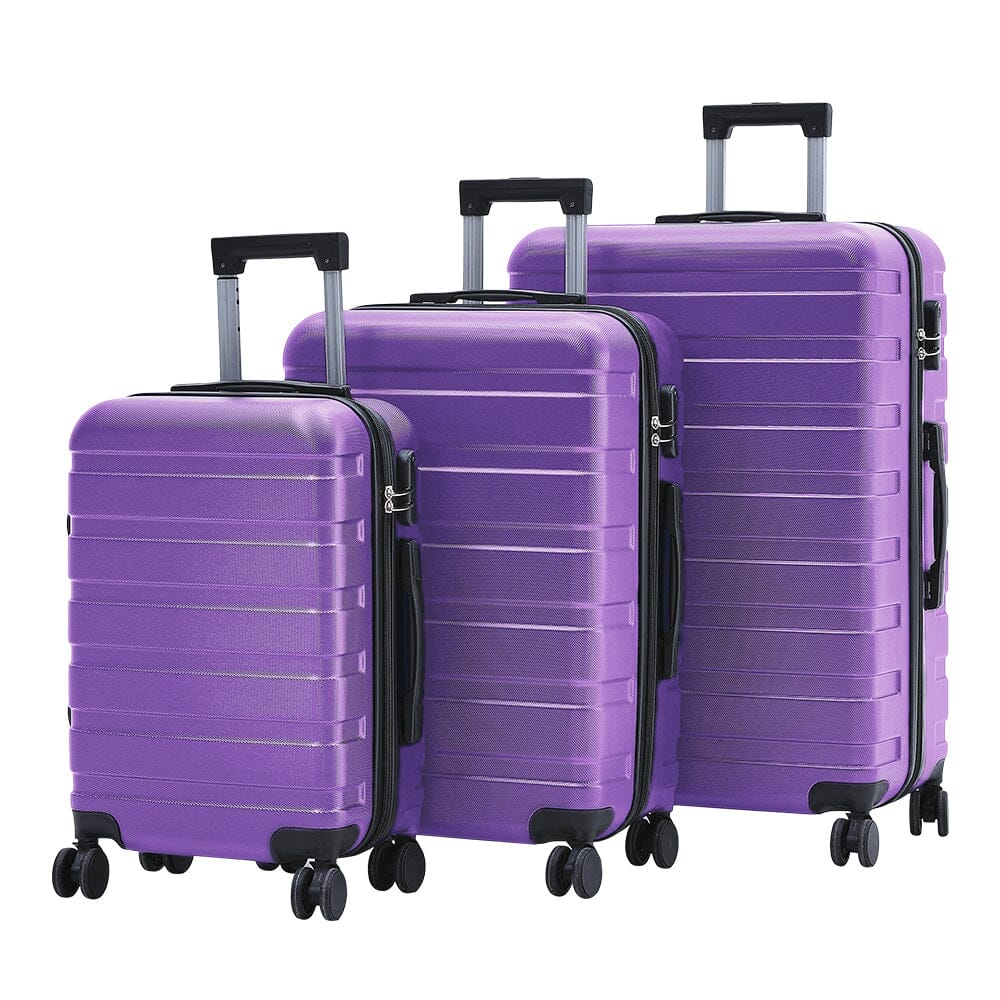 20/24/28 Inch Hardshell Rolling Luggage Trolley Travel Case Travel Suitcases Living and Home 