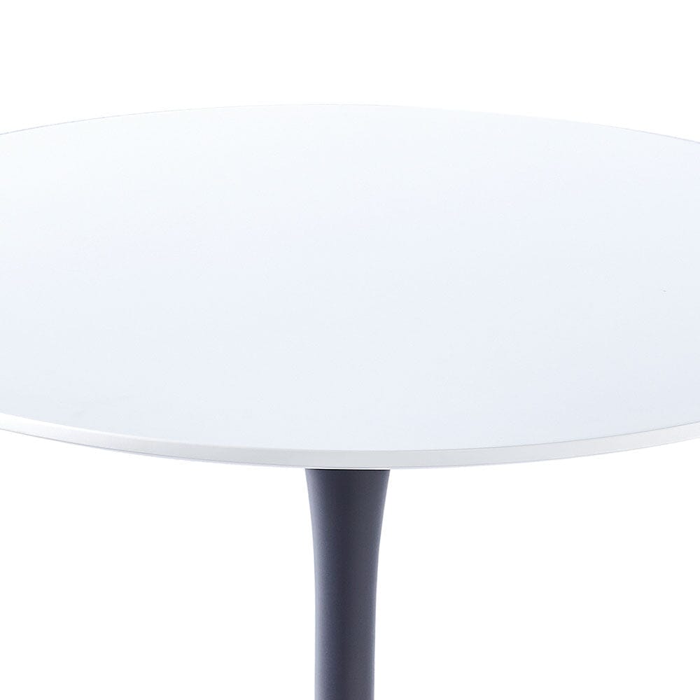 90cm Dia Modern Round Dining Tables Tulip Table with Metal Base Dining Tables Living and Home 