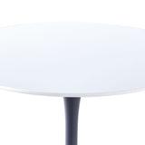 90cm Dia Modern Round Dining Tables Tulip Table with Metal Base Dining Tables Living and Home 