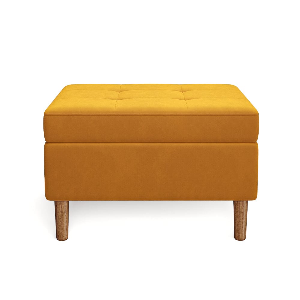 Tufted velvet storage deals ottoman